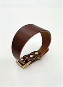 Ошейник для левретки, борзой из натуральной кожи Хорвин Horween C-IG-H